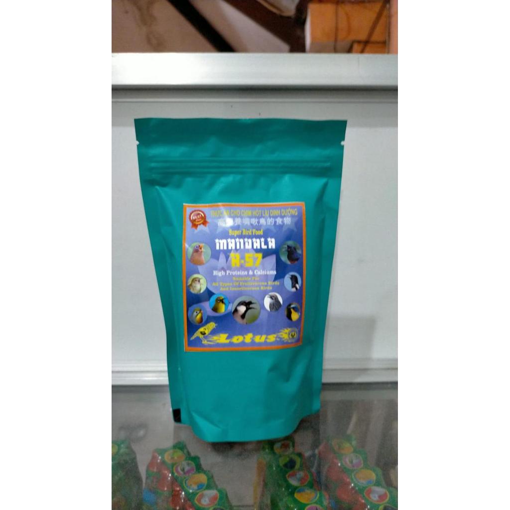 Voer Lotus Mandala Blue Voer Tinggi Protein Untuk Murai Batu Kacer