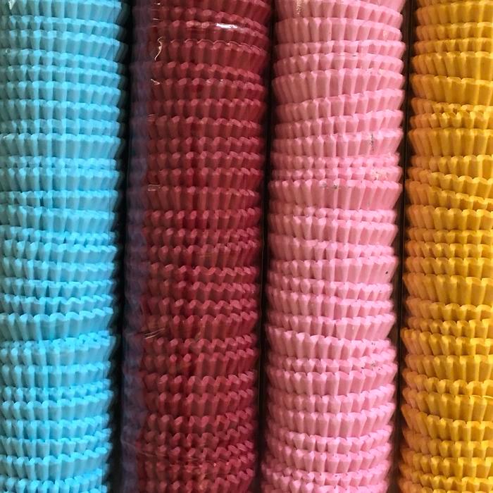 Cake Case 10.5 Cm Warna - Paper Cake Case Glassine Color