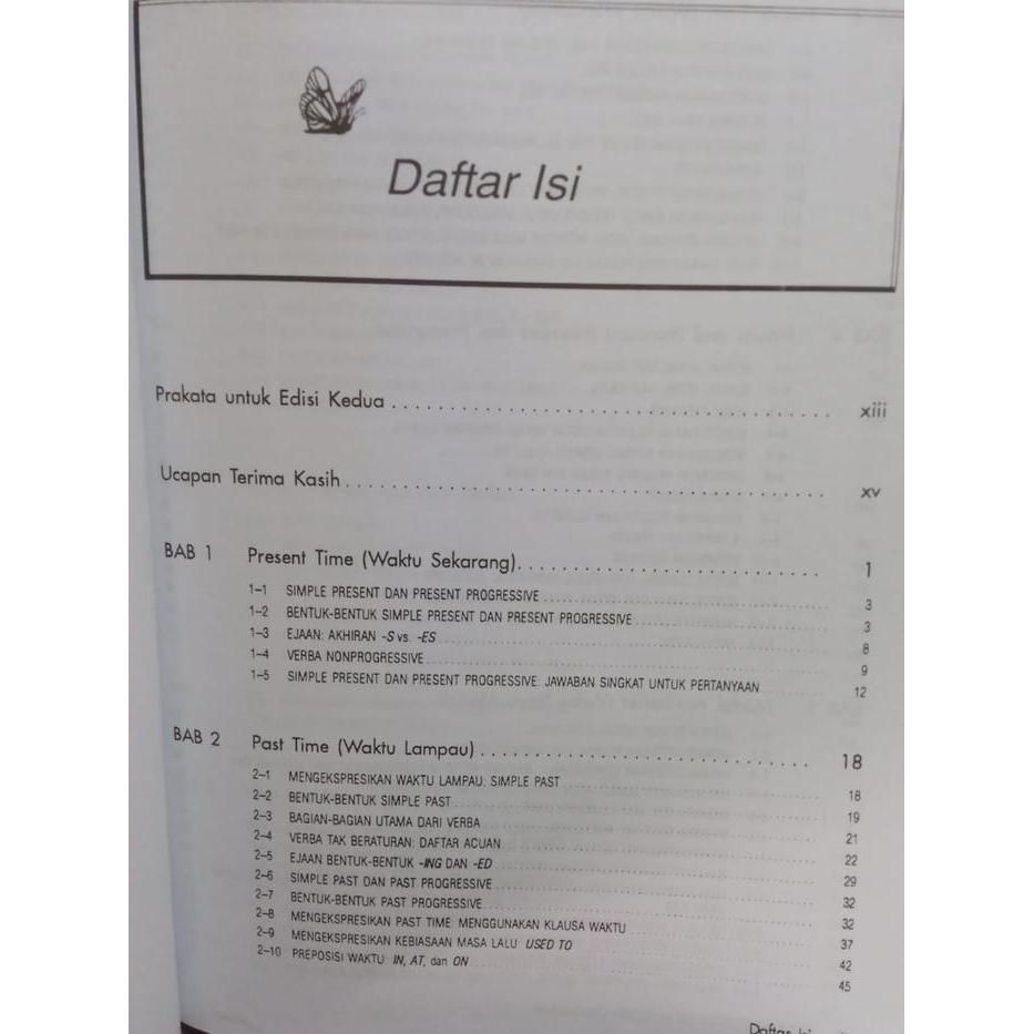 Buku Fundamentals Of English Grammar Second Edition Inggris-Indonesia - Betty Schrampfer Azar