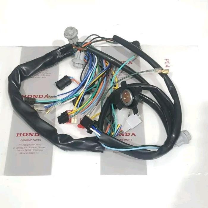 Cuci Gudang Kabel Bodi Body Beat Karbu Bagian Atas Bagian Spedometer + Fiting Lampu Depan Honda Beat