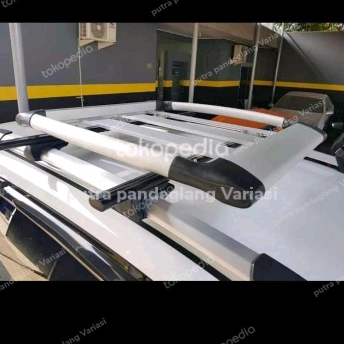 Termurah Roof Rack Bagasi Atas Mobil Universal Plus Cross Bar Rush Lama / Terios Lama 2008 - 2017