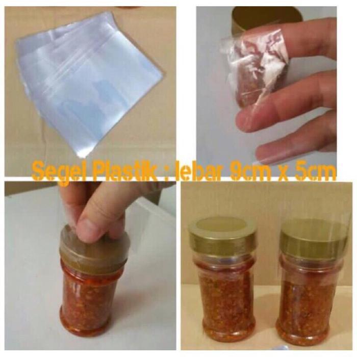 Plastik segel botol sambal 150ml / plastik segel sambal 150ml Penyimpanan Pakaian