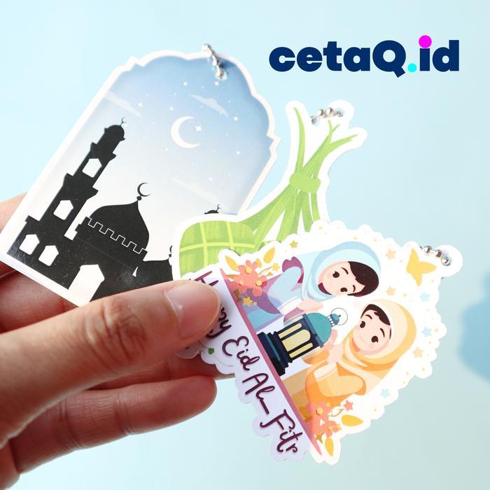 Hangtag Lebaran Idul Fitri / Hang tag Idul Fitri / Hangtag Custom