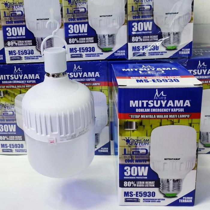 Philips - Lampu Bohlam Emergency 30W Otomatis Nyala Saat Mati Lampu
