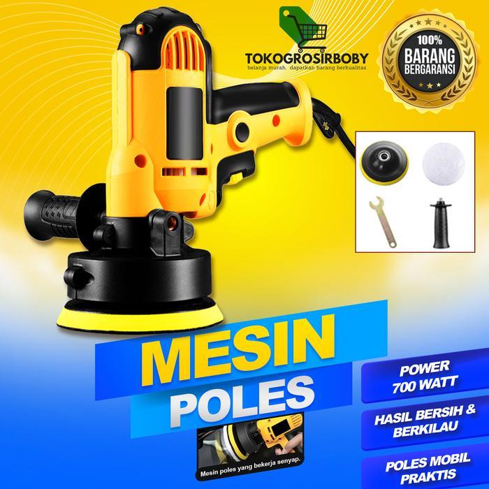 Krisbow Modern - Mesin Polisher Alat Poles Pengkilap Body Mobil 220V 700 W