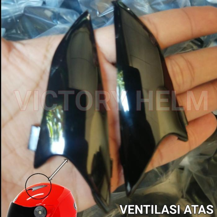 ASLI ventilasi helm kyt 2vision satu set ventilasi variasi atas & belakang READY STOCK