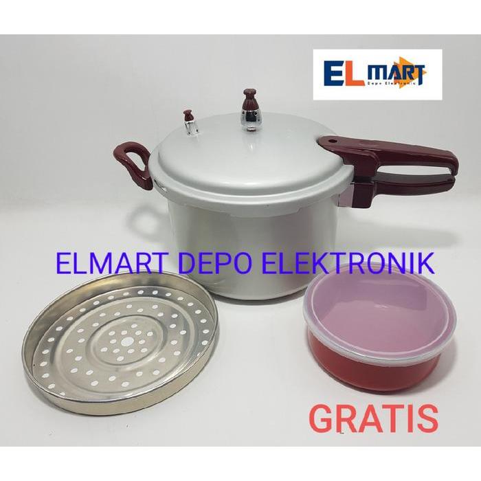 Maxim Presto 7Lt Panci Presto Pressure Cooker Original Maxim 7 Liter