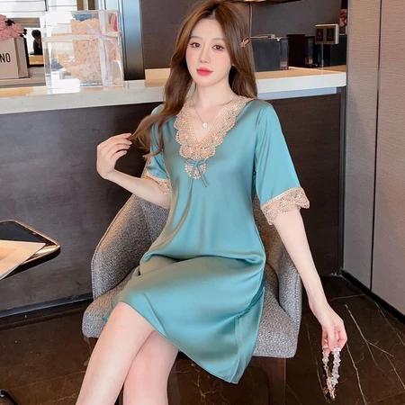 Sorella - Daster Terusan Baju Tidur Wanita Transparan Sexy Sleepwear