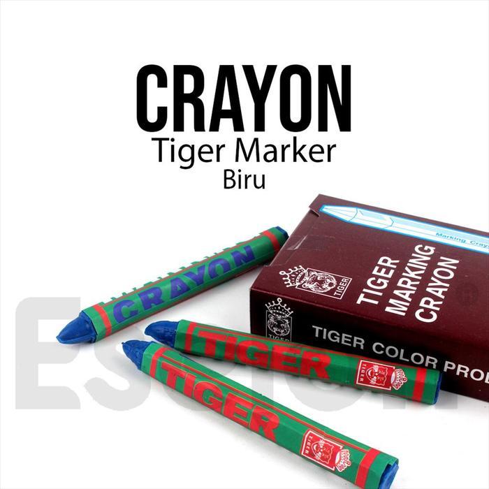 "New" Marking Crayon Tiger / Crayon Kayu / Crayon Besi