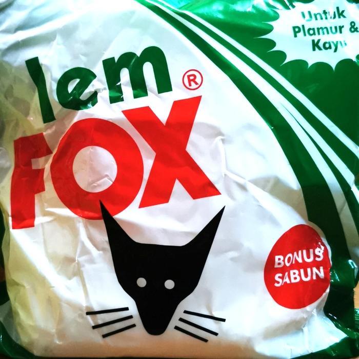 * lem putih fox 800 gram kayu