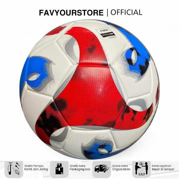 ADlDAS BOLA SEPAK ORIGINAL PRESS MESIN QUALITY STANDAR FIFA Outdoor Ball Kaki