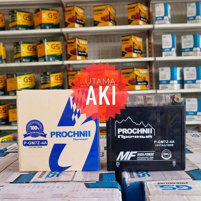 Aki Motor Kering Prochnii Gm7Z 7Ah Thunder 125Cc Pulsar 200Cc