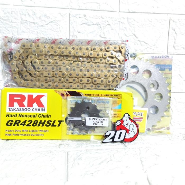 Gear Gir Set Sss 428 Karisma Supra X 125 Blade Rantai Rk Takasago
