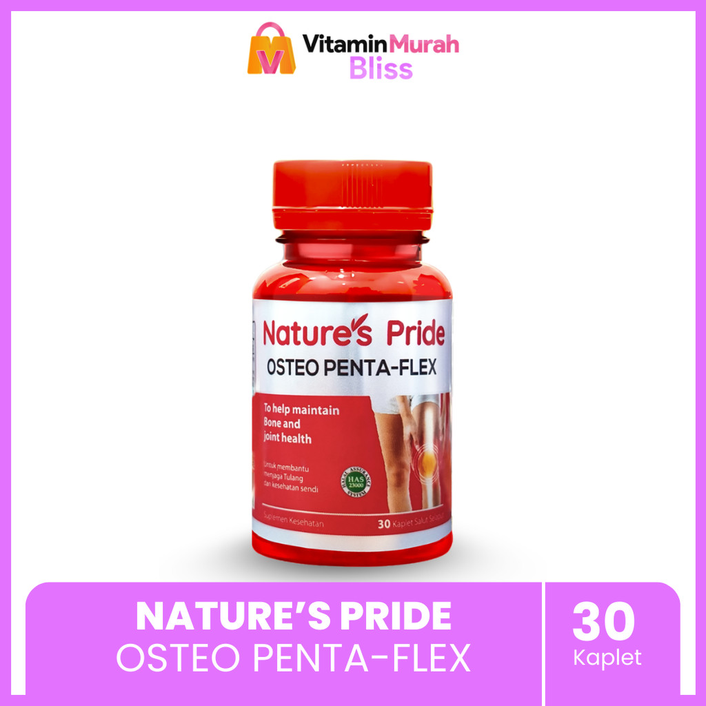 Nature's Pride Osteo Penta-Flex isi 30 & 100