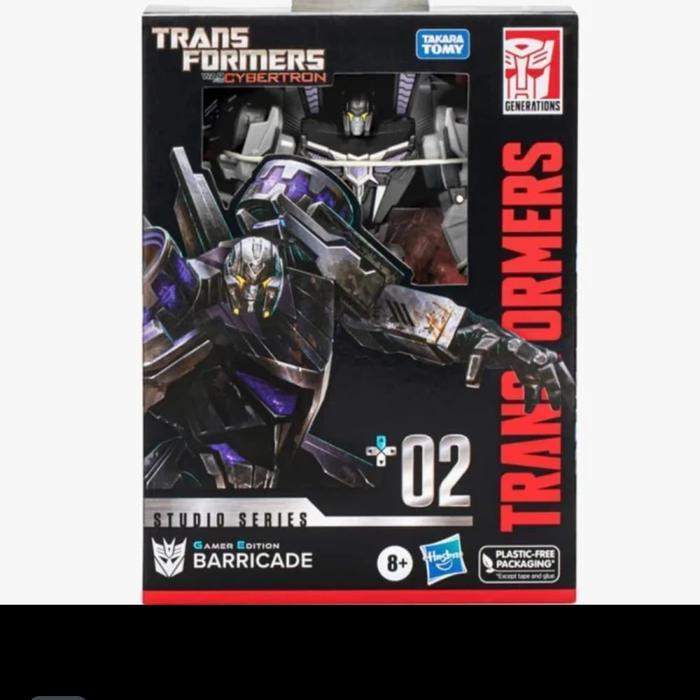 Ready Transformers HASBRO Siege WFC : Barricade - Authentic TRANSFORMERS