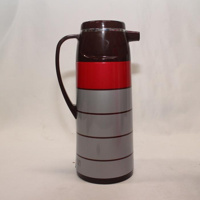 Minowa Termos Kaca Air Panas Bikin Susu Bayi Termos 1 Liter 1.3 1.6 Liter Glass Vacuum Flask Terbaru