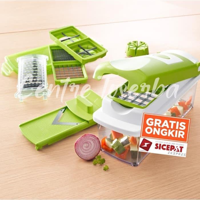 Alat Pemotong Sayur,Buah,Apel,Wortel,Kentang,Tomat Dll Nicer Dicer