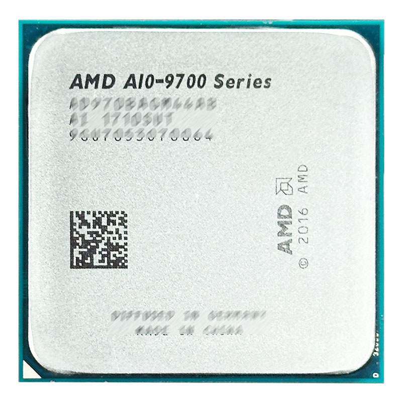 AMD A10 9700 A10-Series A10-9700 3.5 GHz Used Quad-Core CPU AD9700AGM44AB /AD970BAGM44AB Socket AM4