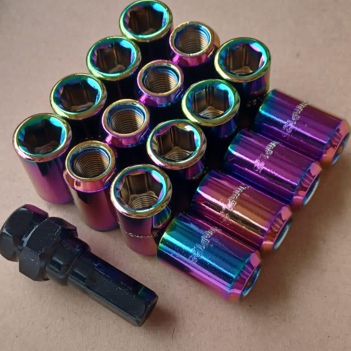 Lug Nut Racing Mur Roda Seneka Kunci L