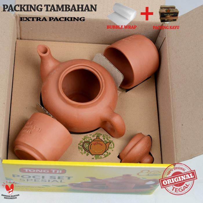 POCI SET TANAH LIAT SPESIAL TONGJIE (SET KOMPLIT)