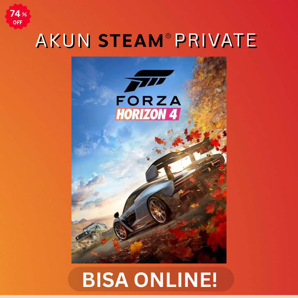 Forza Horizon 4 - Steam PC Original - Akun Private Online