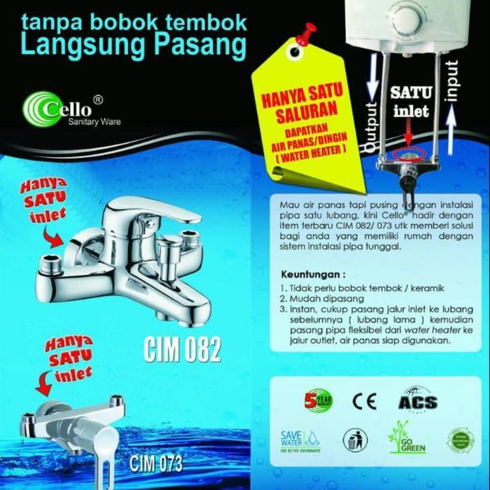 Kran Bathub Mixer Cello Cim 082