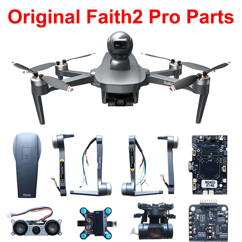 C-Fly Faith2 Pro Rc Drone Spare Part Accessories Lower Upper Shell Recer Mainboard G Propeller