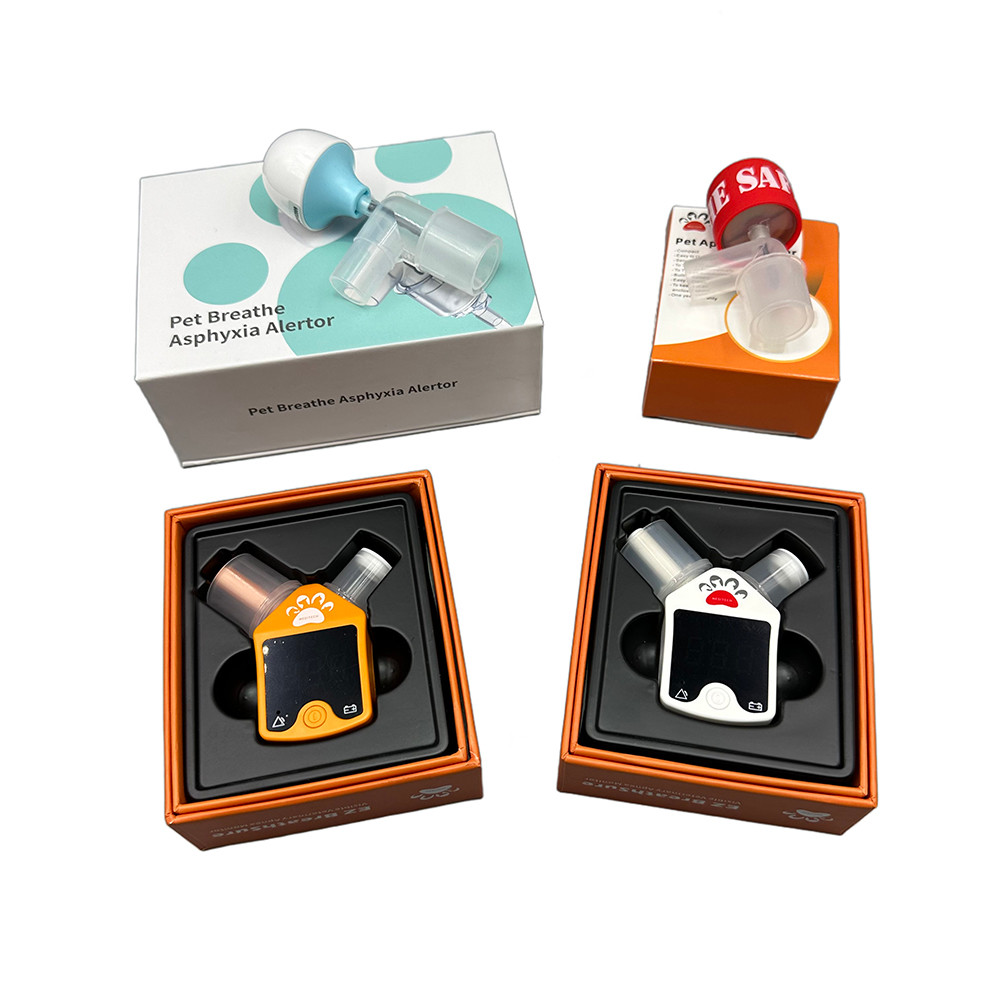 Pet choking alarm Apnea Sensor Monitor Animal Cat Dog Apnea Alarm Anesthesia Breathing Monitor