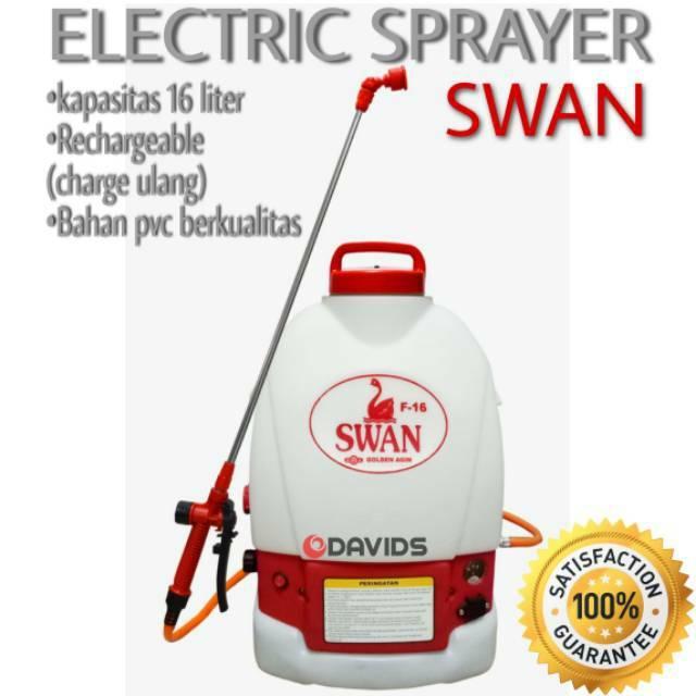 Swan Sprayer Hama Alat Semprot Semprotan Disinfektan Elektrik 16 Liter