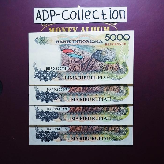 Uang kuno 5000 sasando tahun 1992 imp 1992 rare