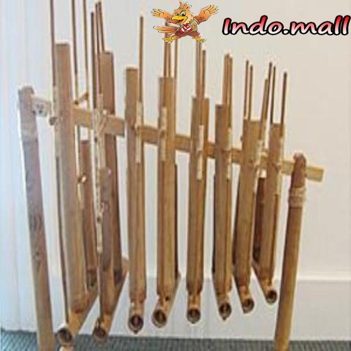 Angklung Komplit 8 Nada Alat Musik Tradisional Indonesia Handmade