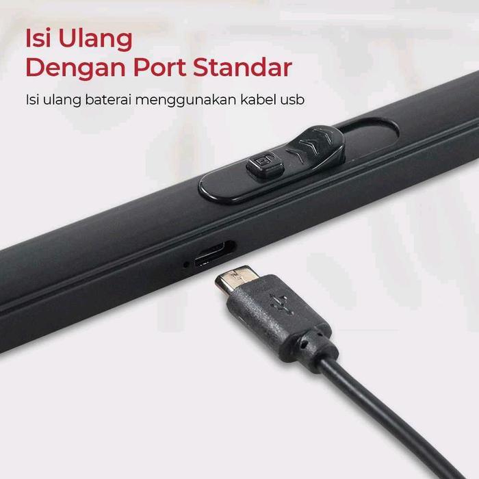 Korek Api Mancis Pemantik Listrik Elektrik Plasma Pulse Lighter Untuk Kompor Lilin Dll Usb
