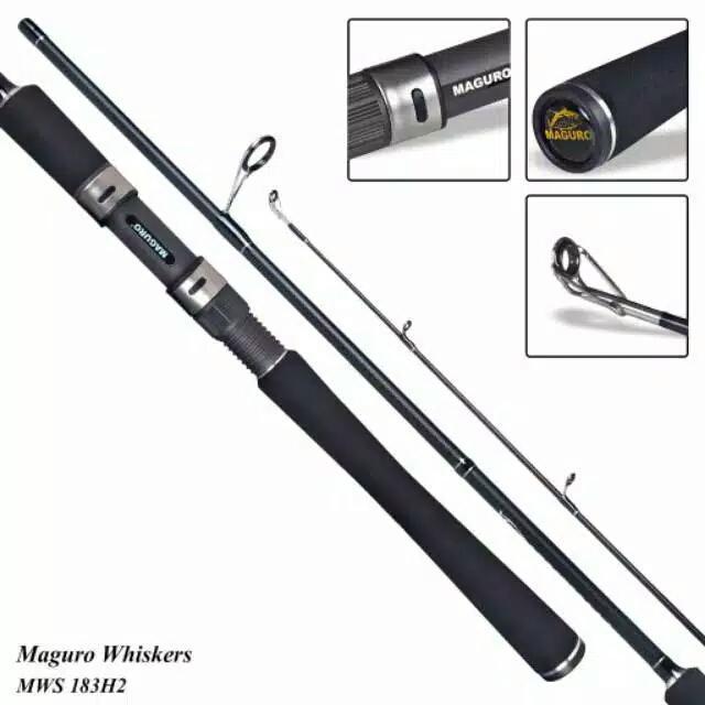 Joran Maguro Whiskers Spinning Galatama Mas Bawal Lele