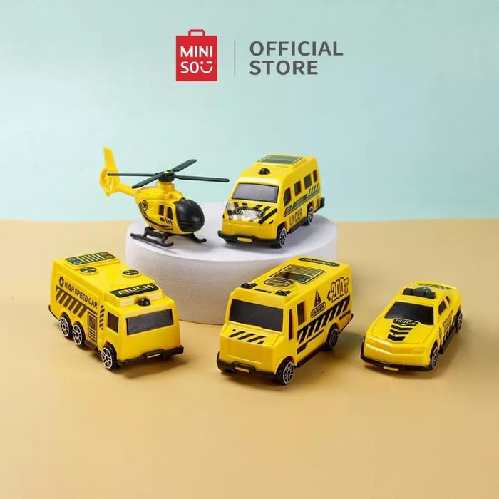 MINISO Toy Mainan Mobil Mobil Mainan Anak Total 5 Model
