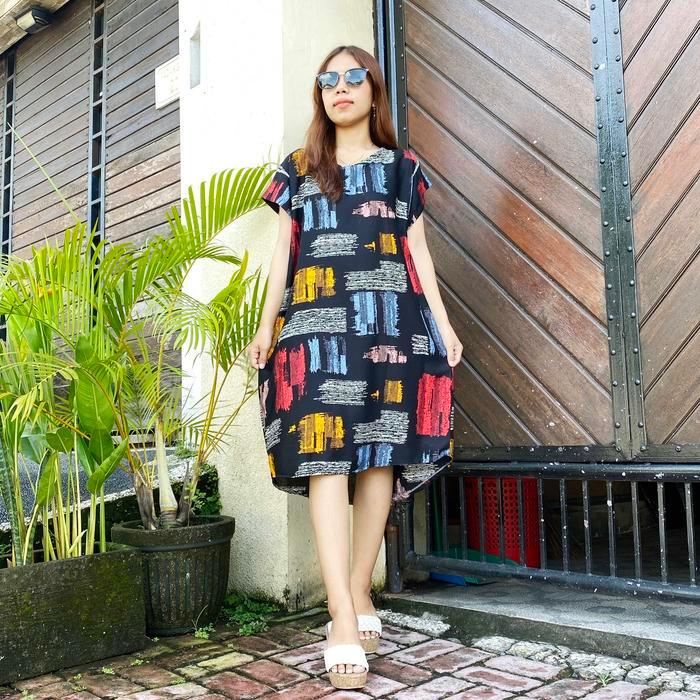 TERLARIS DASTER DRESS BALI XL COFFEE