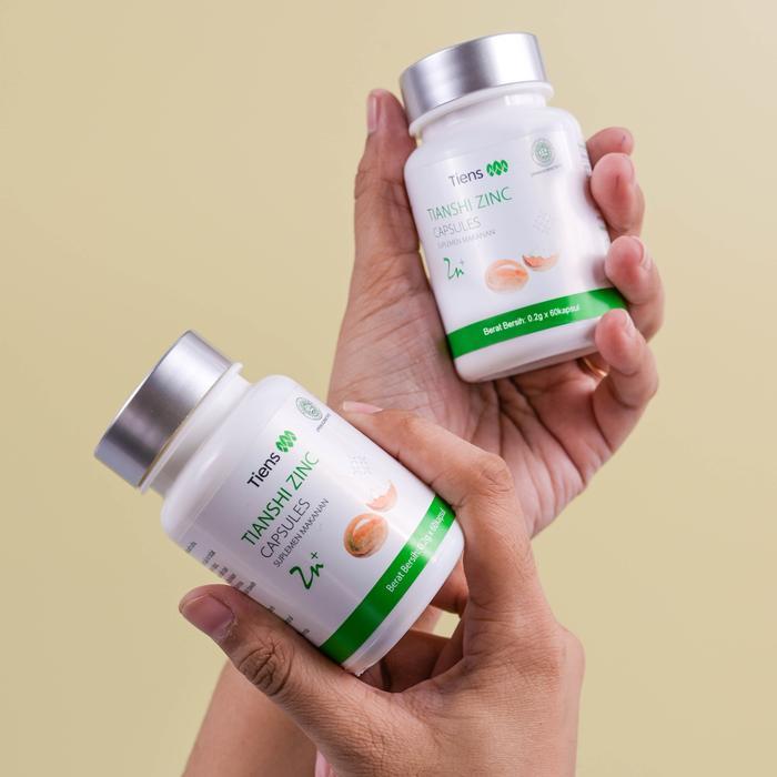 TIENS ZINC CAPSULES - UNTUK KESEHATAN PROMIL SUAMI DAN ISTRI SERTA NUTRISI PERTUMBUHAN UNTUK ANAK