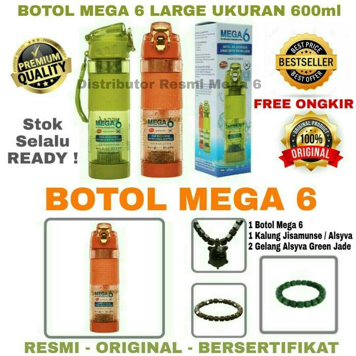 Ready PROMO HEBOH BELI BOTOL MEGA 6 DAPAT BONUS KALUNG DAN GELANG JISAMUNSE