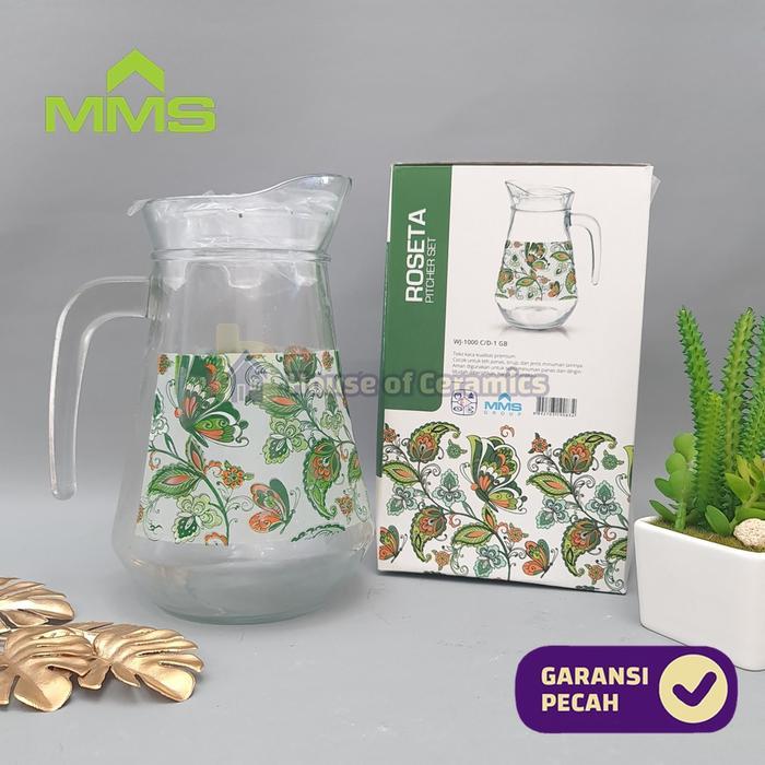 MMS Drink Teko ROSETTA Pitcher Beling Jug Drink MURAH SOUVENIR PERNIKAHAN / KADO