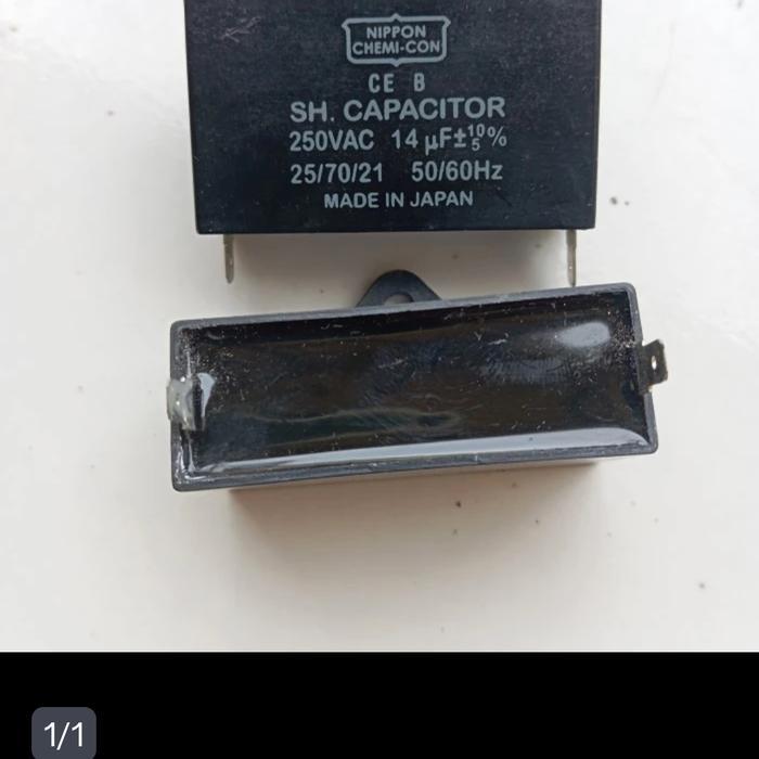 TERLARIS CAPASITOR pompa air 14uf 250VAC 50/60HZ original SALE