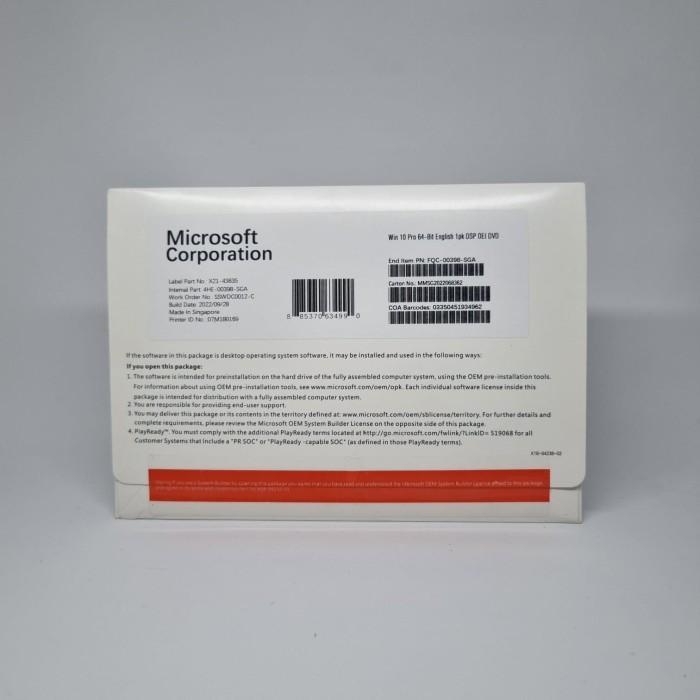 WINDOWS 10 PRO FULLPACK ORIGINAL