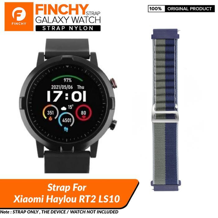 Finchy Nylon Strap Haylou Rt2 Ls10 Smartwatch Replacement Wristband