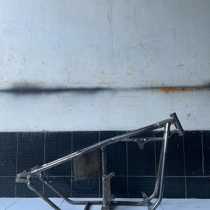 Frame motor chopper atau rangka chopper frame pnp mesin scorpio bahan super tebal besi seamless - Fr