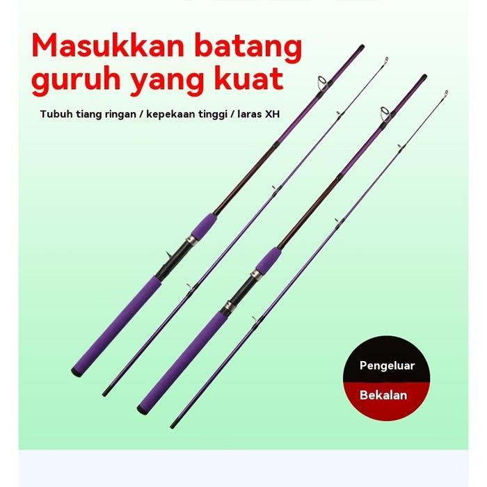 Paket Joran Lure SHIMANO Lengkap Joran Teleskopik MH Power (1.8-3.0M) + Reel Spinning Aluminium