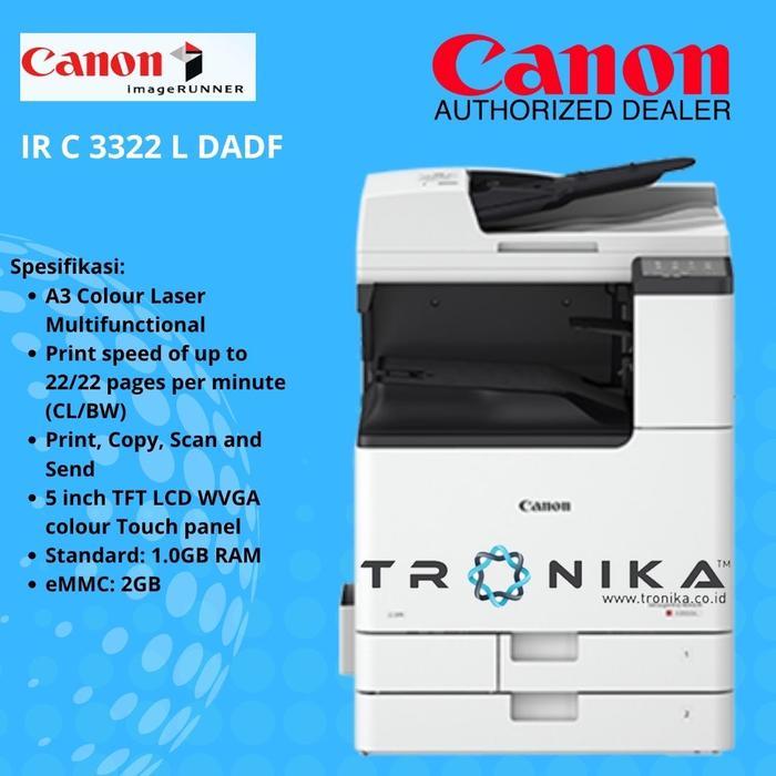 MESIN FOTOCOPY WARNA CANON IR C 3322L