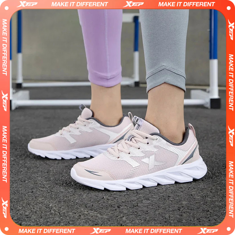 Xtep Women's Shoes Running Shoes Wear-resistant Casual Sports Shoes For Women Winter Tennis Female