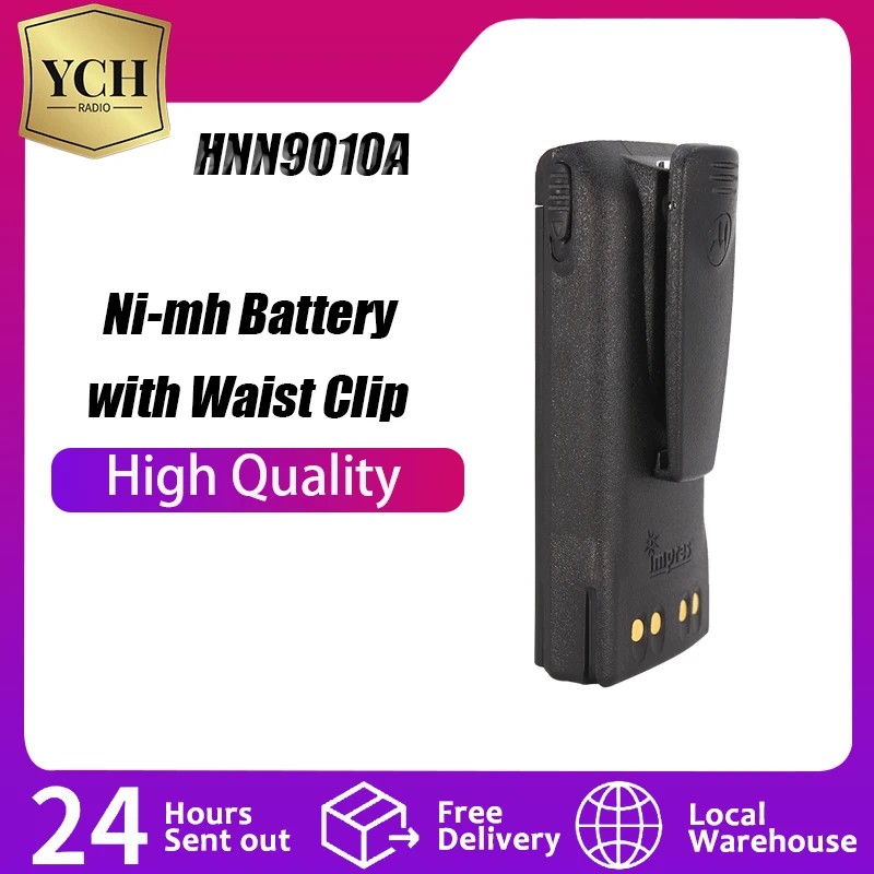 Hnn9010A Battery Ni-Mh 1800Mah Compatible With Gp338 Gp328 Ptx760 Pro5150 Ptx760 Walkie Talkie
