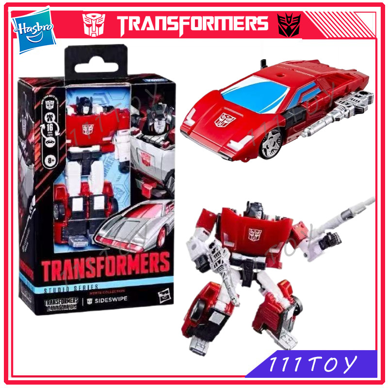 In Stock Hasbro Transformers Classic Toys Age Of The Primes Deluxe Sideswipe Action Figure Robot Toy