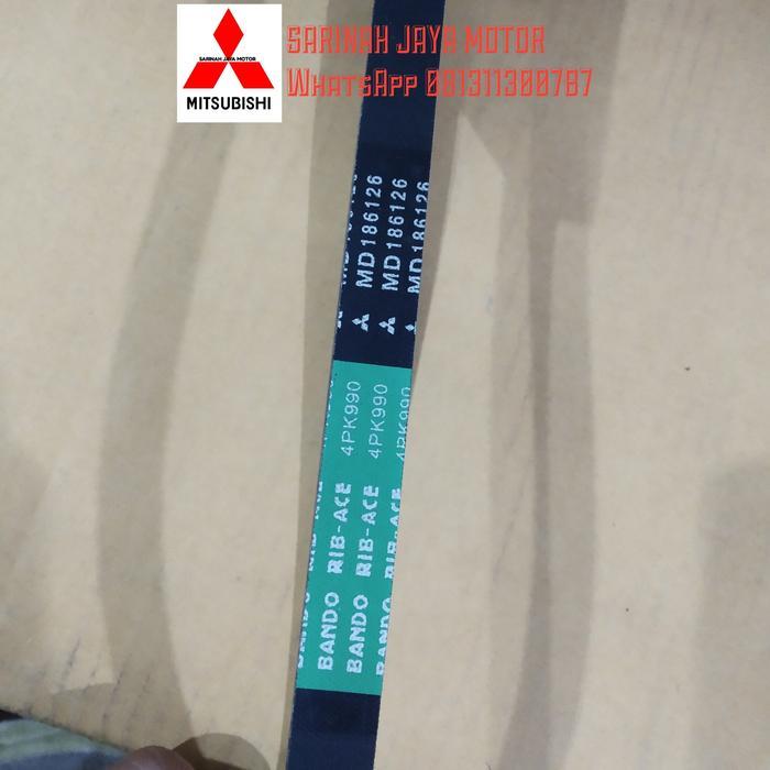 Vanbelt Fanbelt Altenator Mitsubishi Eterna Sohc Dohc Asli Original