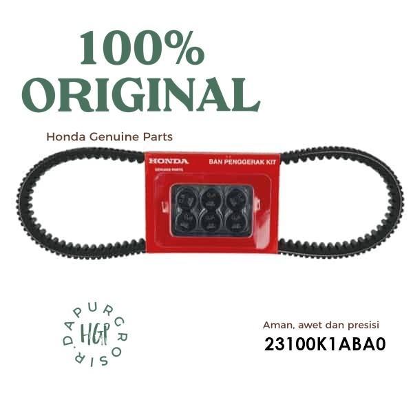 V-Belt, Vanbelt Beat Deluxe, Genio, Scoopy 2020 (Belt Drive) Fanbel Panbel Original Ahm -