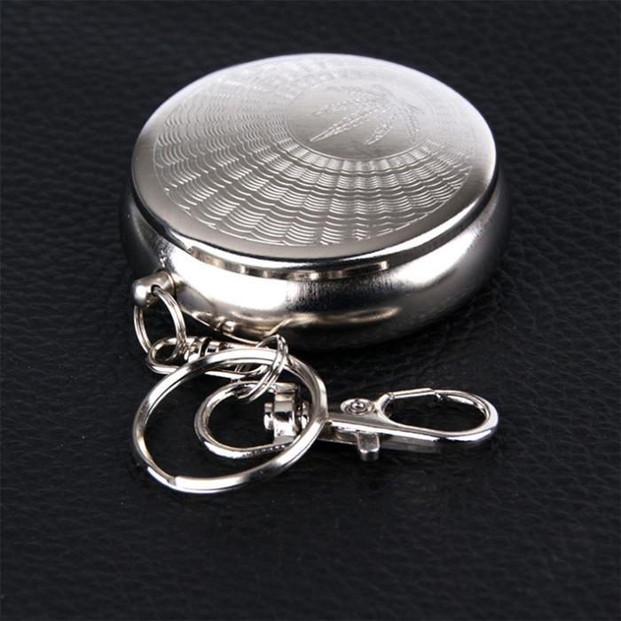 "New" ASBAK GANTUNG UNIK/ GANTUNGAN KUNCI ASBAK PORTABLE STAINLESS